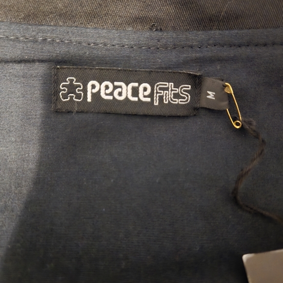 NWT PIECES MOTORCYCLE JACKET SMOKE DYE SIZE M COLOR BLACK - Picture 12 of 16